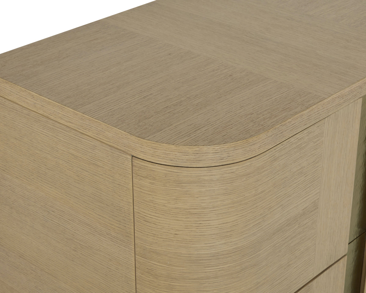 Carino Two Drawer Nightstand