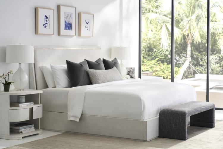 Carino Upholstered Panel Bed