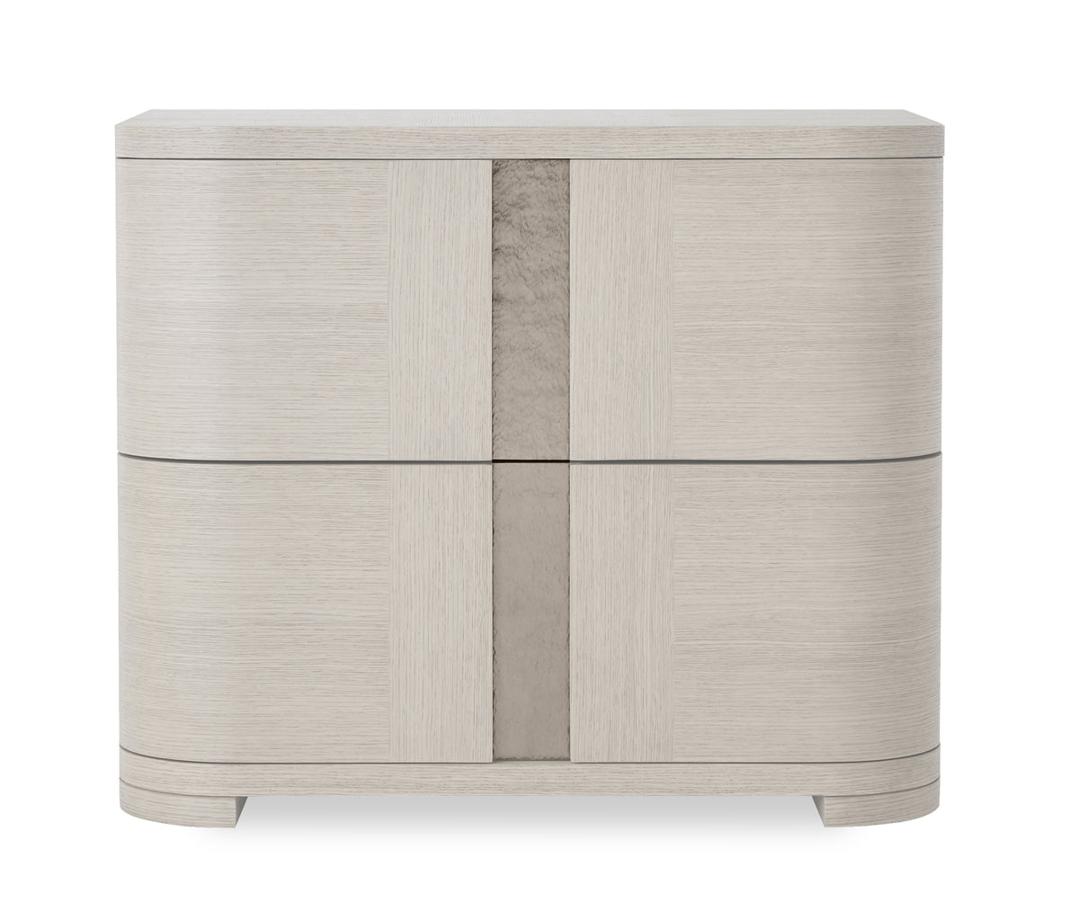 Carino Two Drawer Nightstand