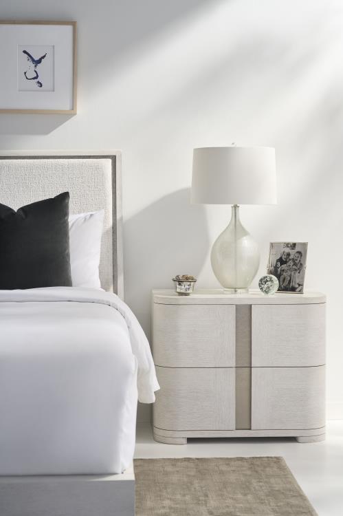 Carino Two Drawer Nightstand