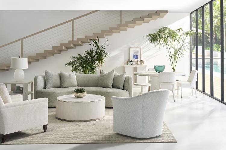 Carino Round Cocktail Table