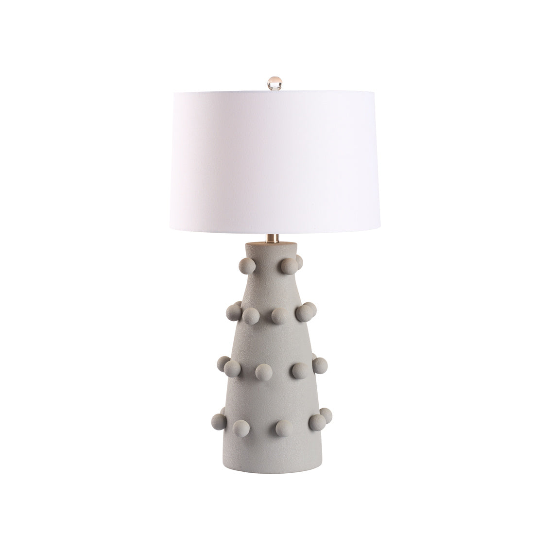 Rory Lamp - Gray in 29.5 / Ceramic/Porcelain - Chelsea House