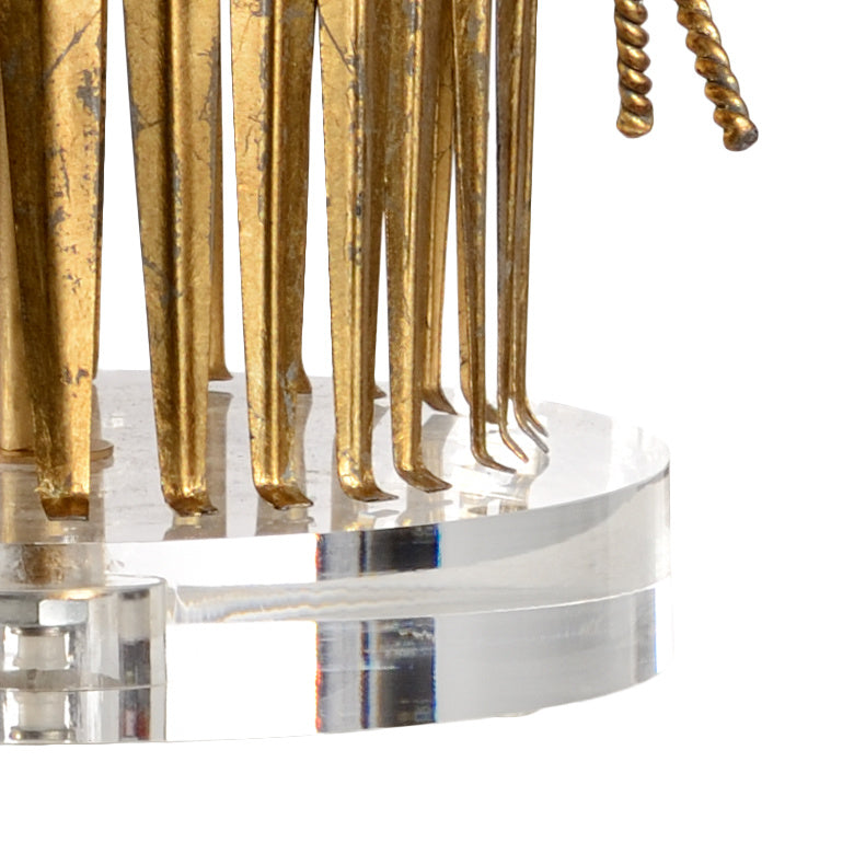 Leaf Lamp in 32 / Iron - Chelsea House