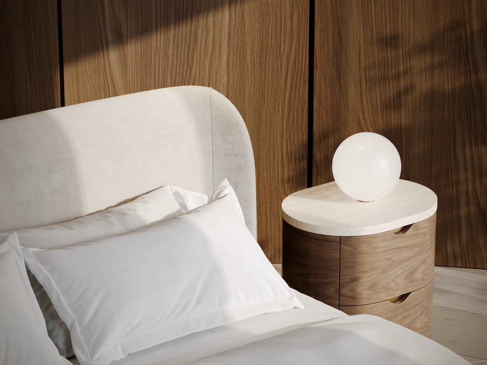 Fleur Uph Queen Bed