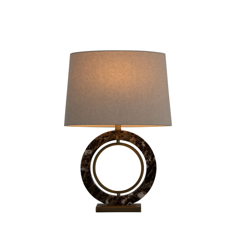 Janelle Table Lamp - Marble