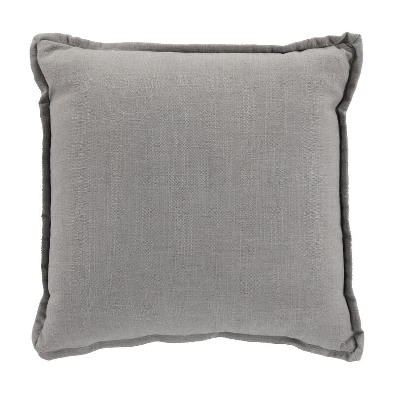 Breezy Gray Feather 18x18