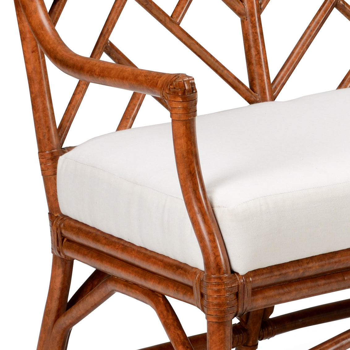 Godwin Bench - Natural in 38.5 / Rattan - Chelsea House