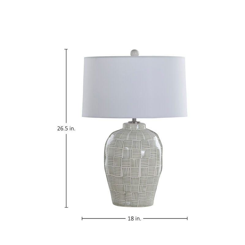 Liora Table Lamp - Green