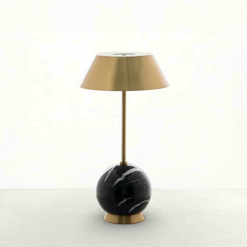 Firefly Table Lamp - ORBNero Marquina Black