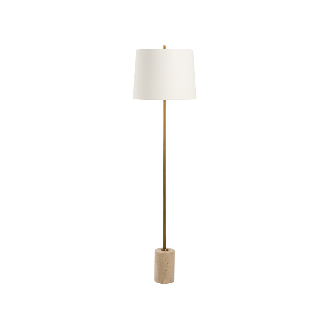 Lambeth Floor Lamp - Travertine