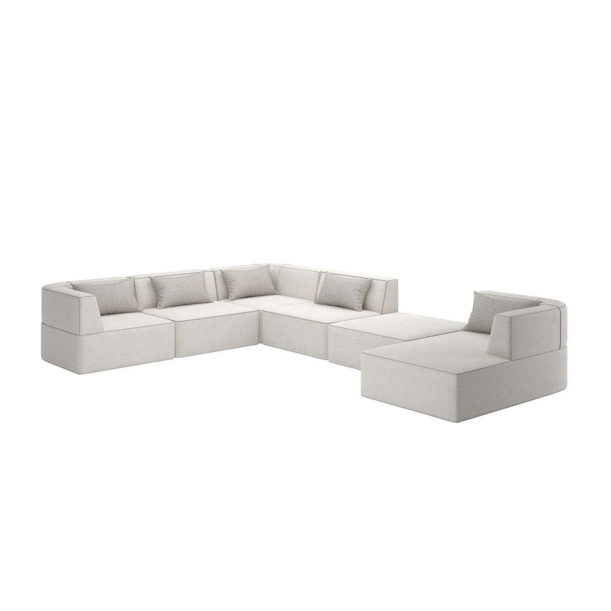 Marbella 6Pc Sectional