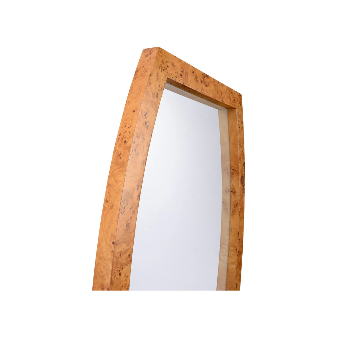 Hewett Mirror- Burlwood in 48 / Wood - Chelsea House