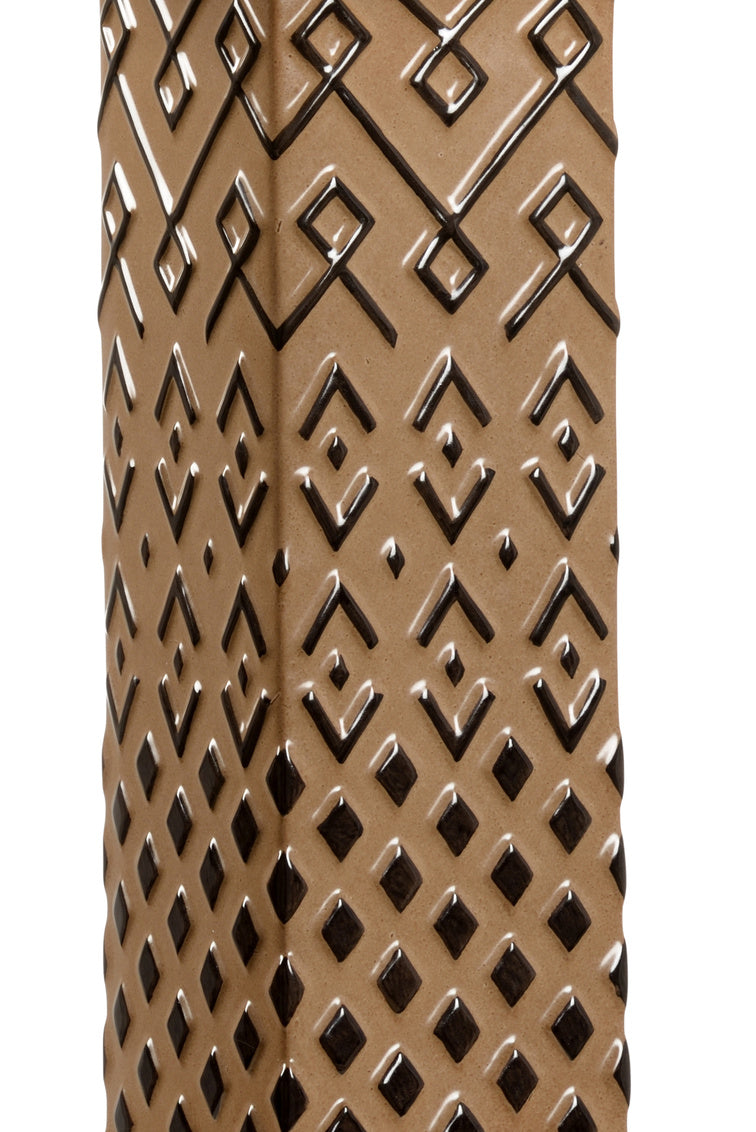 Ujamaa Lamp - Brown