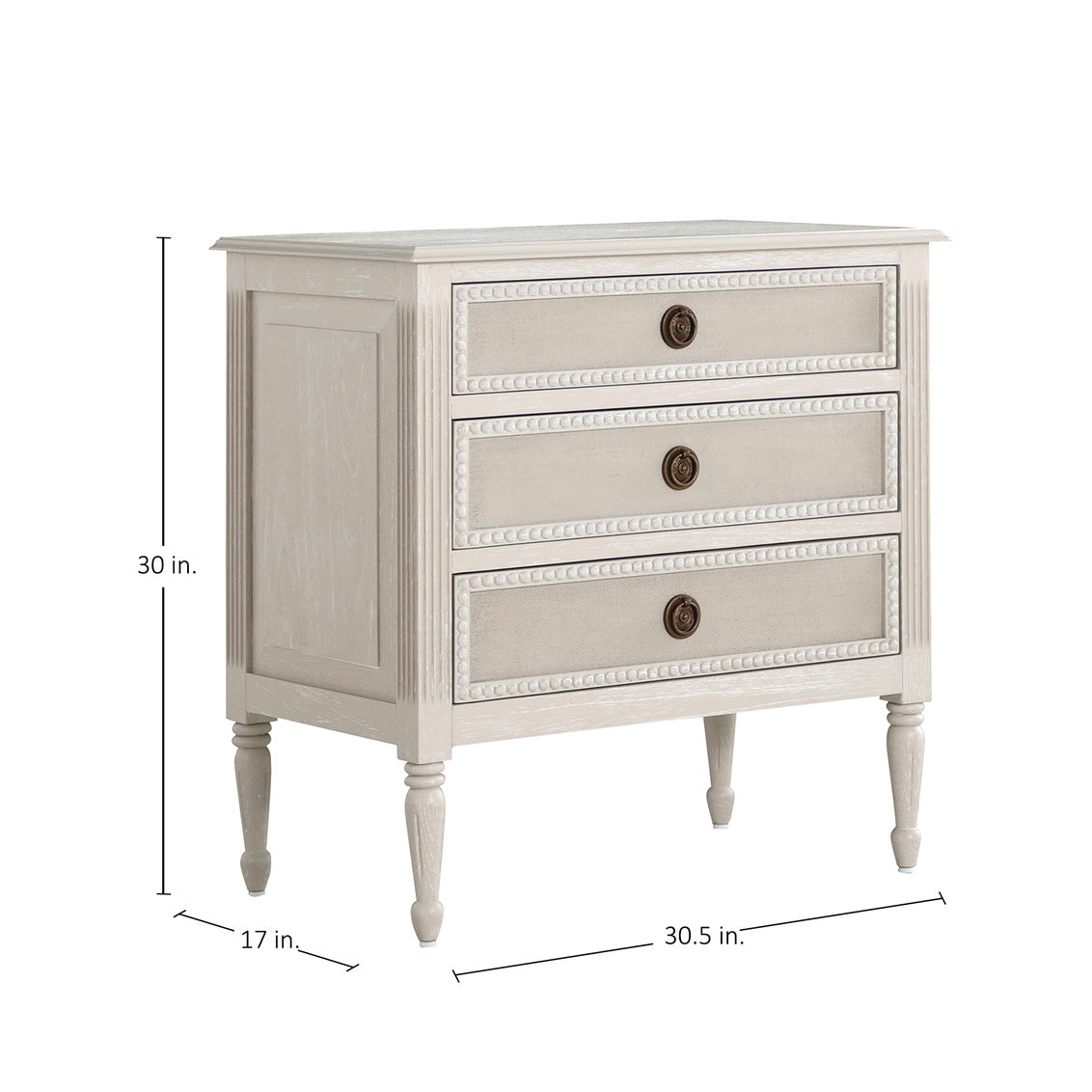 Caroline Nightstand - White