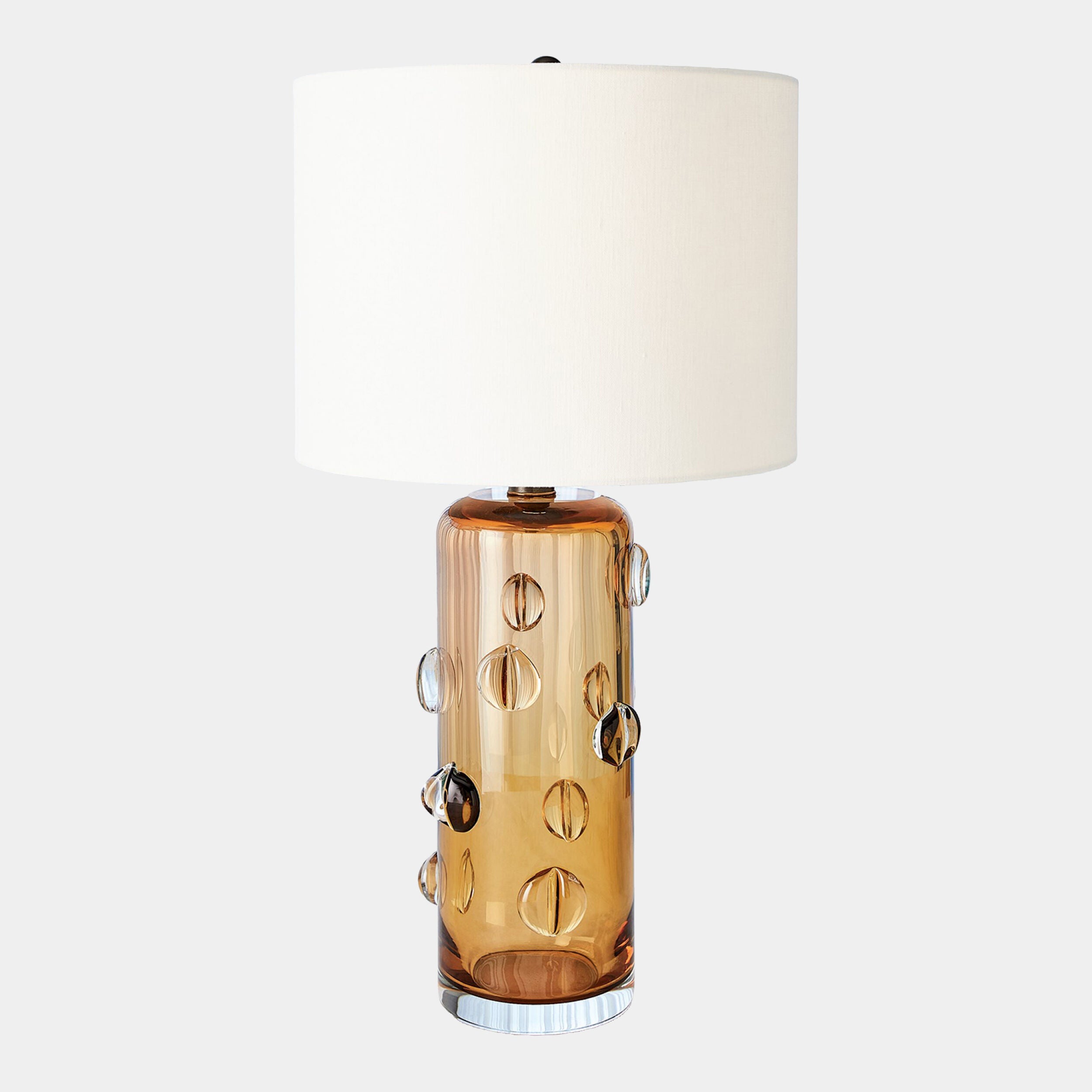 Beatrice Glass Lamp-Amber