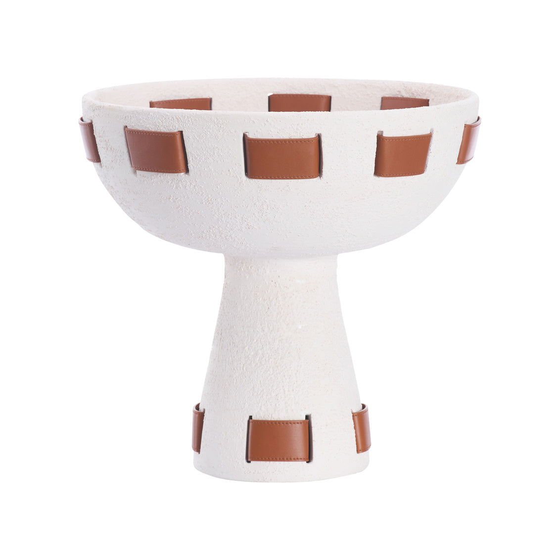 Solano Tall Bowl - White