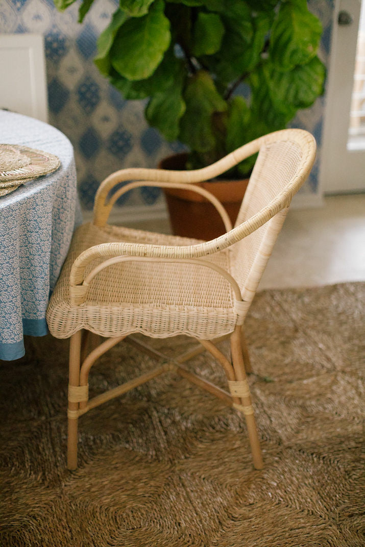 Hope Hill Chair in Natural / Rattan - Chelsea House