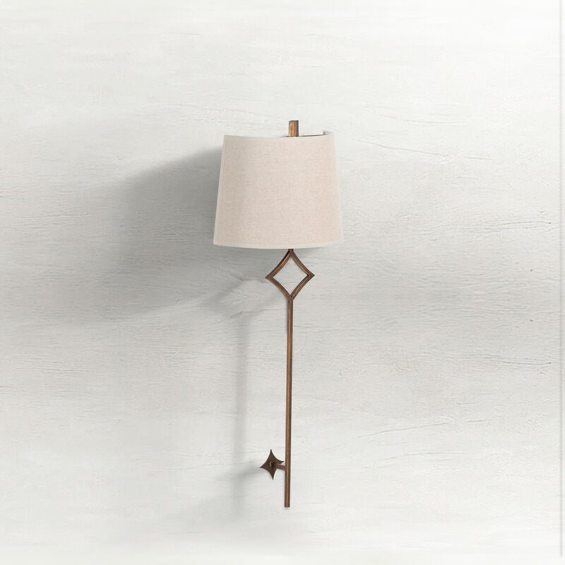 Theresa Semi-Flush Mount - Bronze