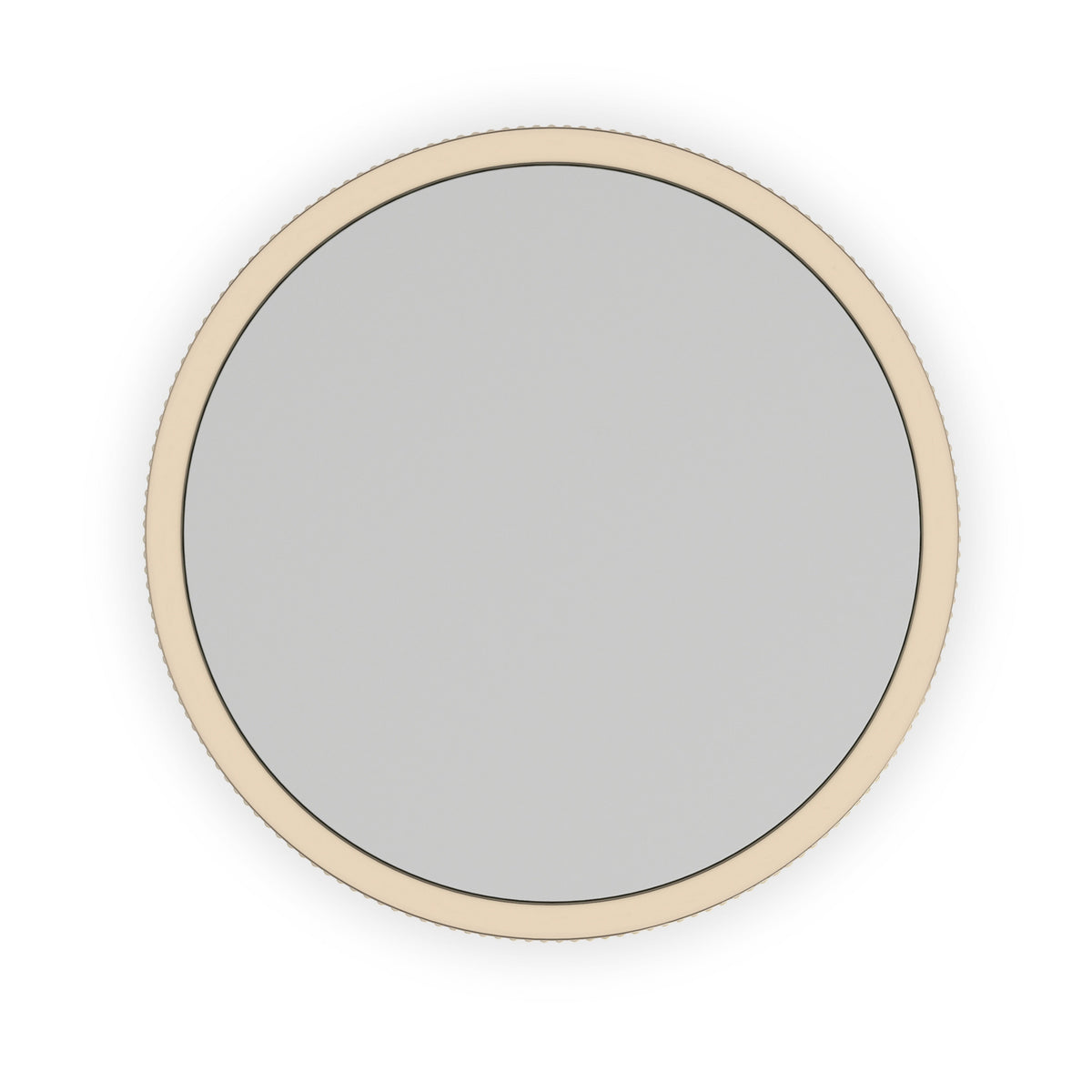 Love Round End Table - Matte Pearl