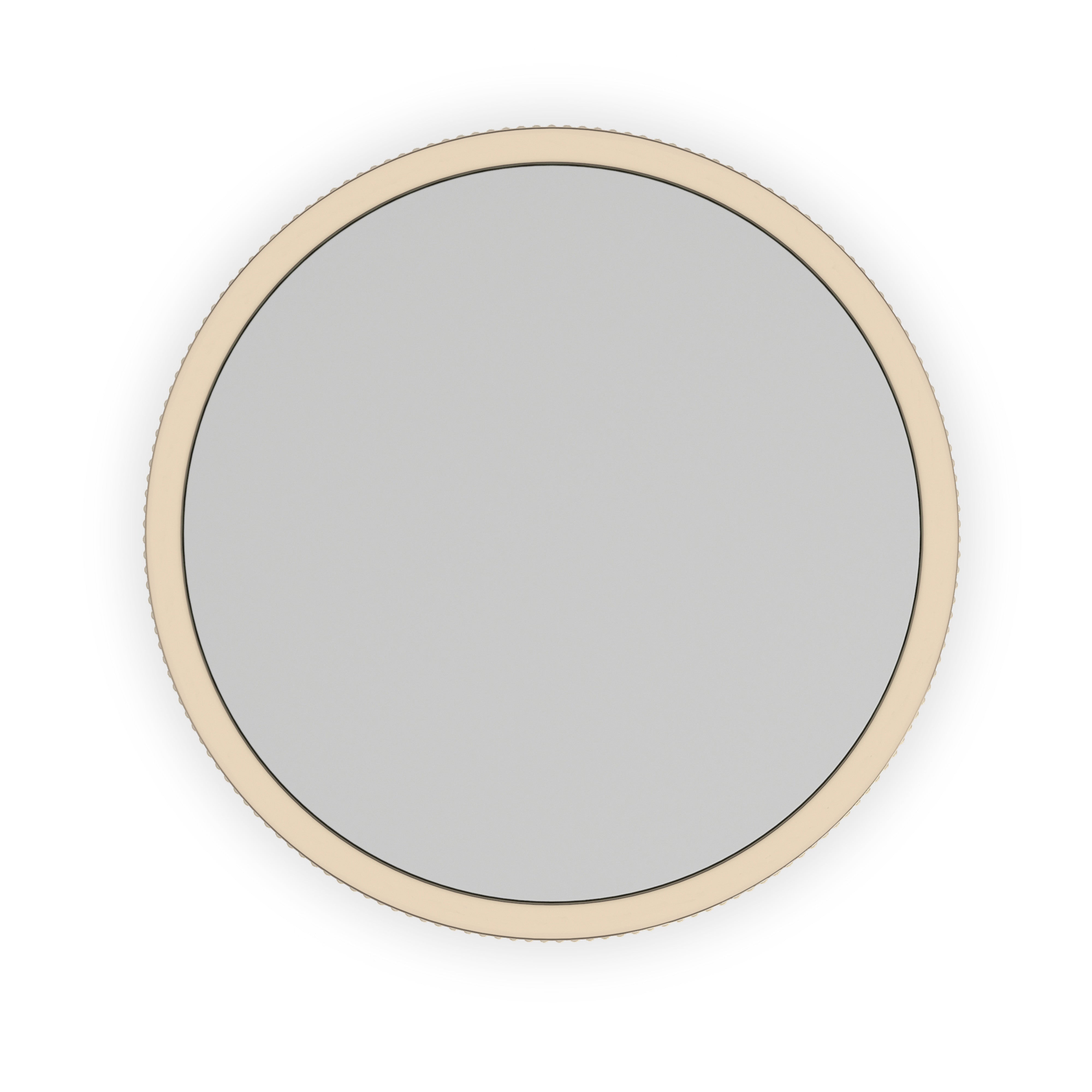 Love Round End Table - Matte Pearl – Side & End Tables by Caracole | Sutter & Vale