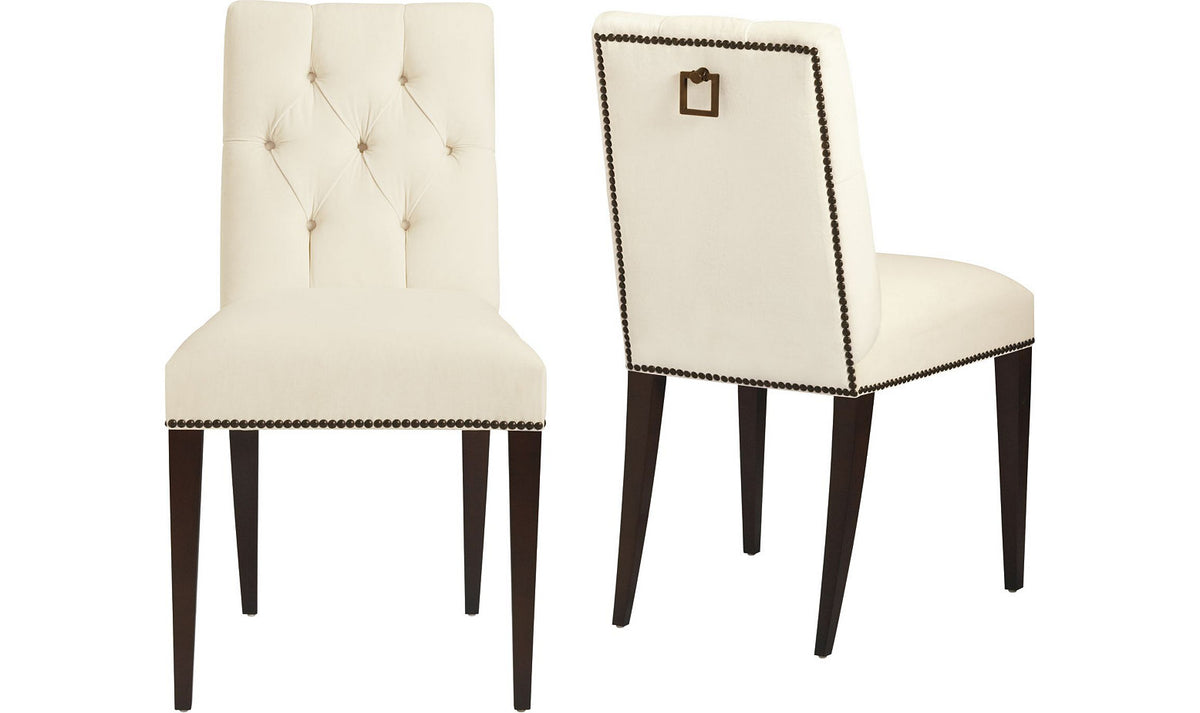St. Germain Tufted Side Chair – Accent Chairs by Baker Furniture | Sutter & Vale