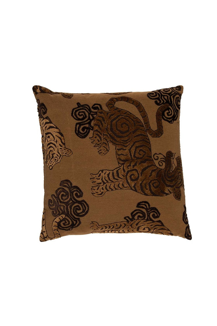 Tiger Camel Feather 26x26