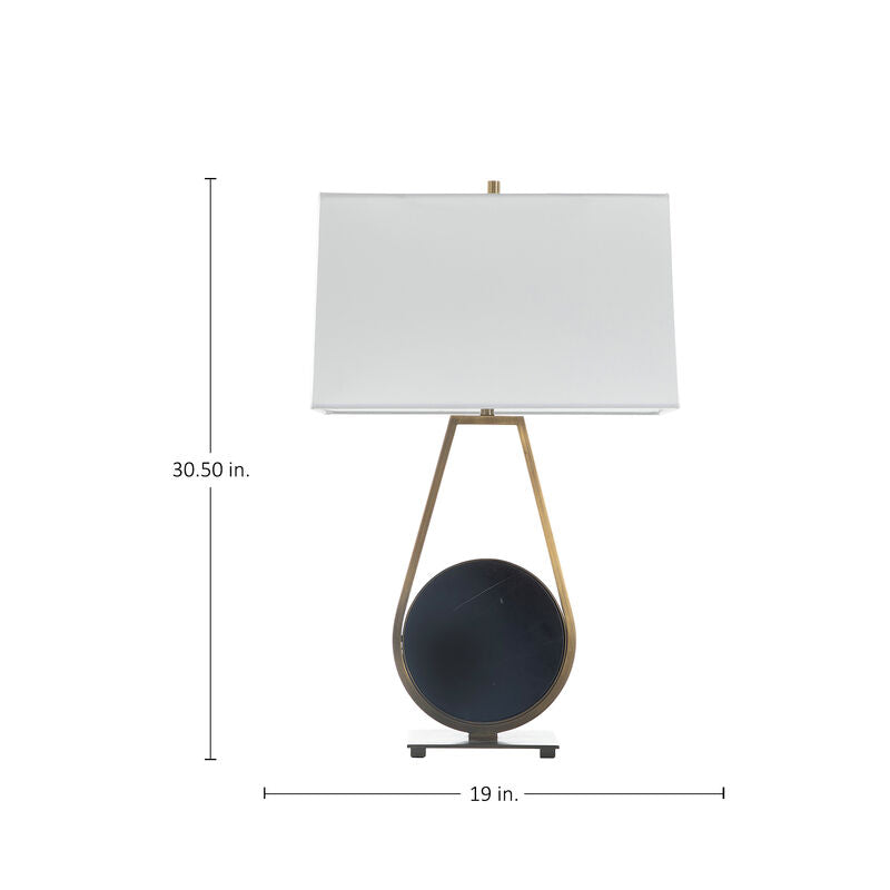 Emerald Table Lamp - Black