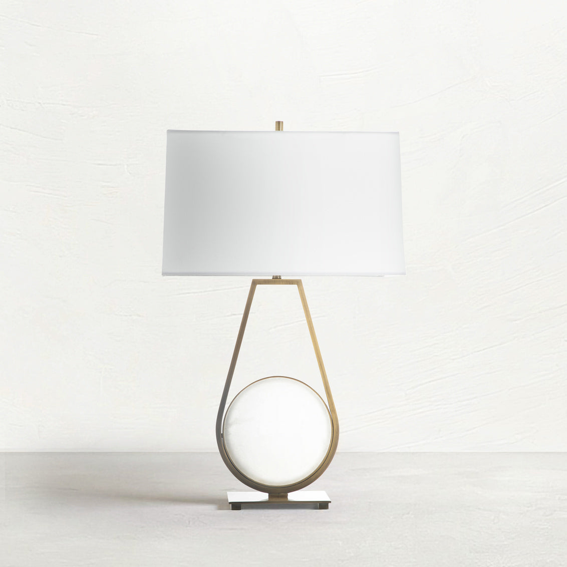 Emerald Table Lamp -White