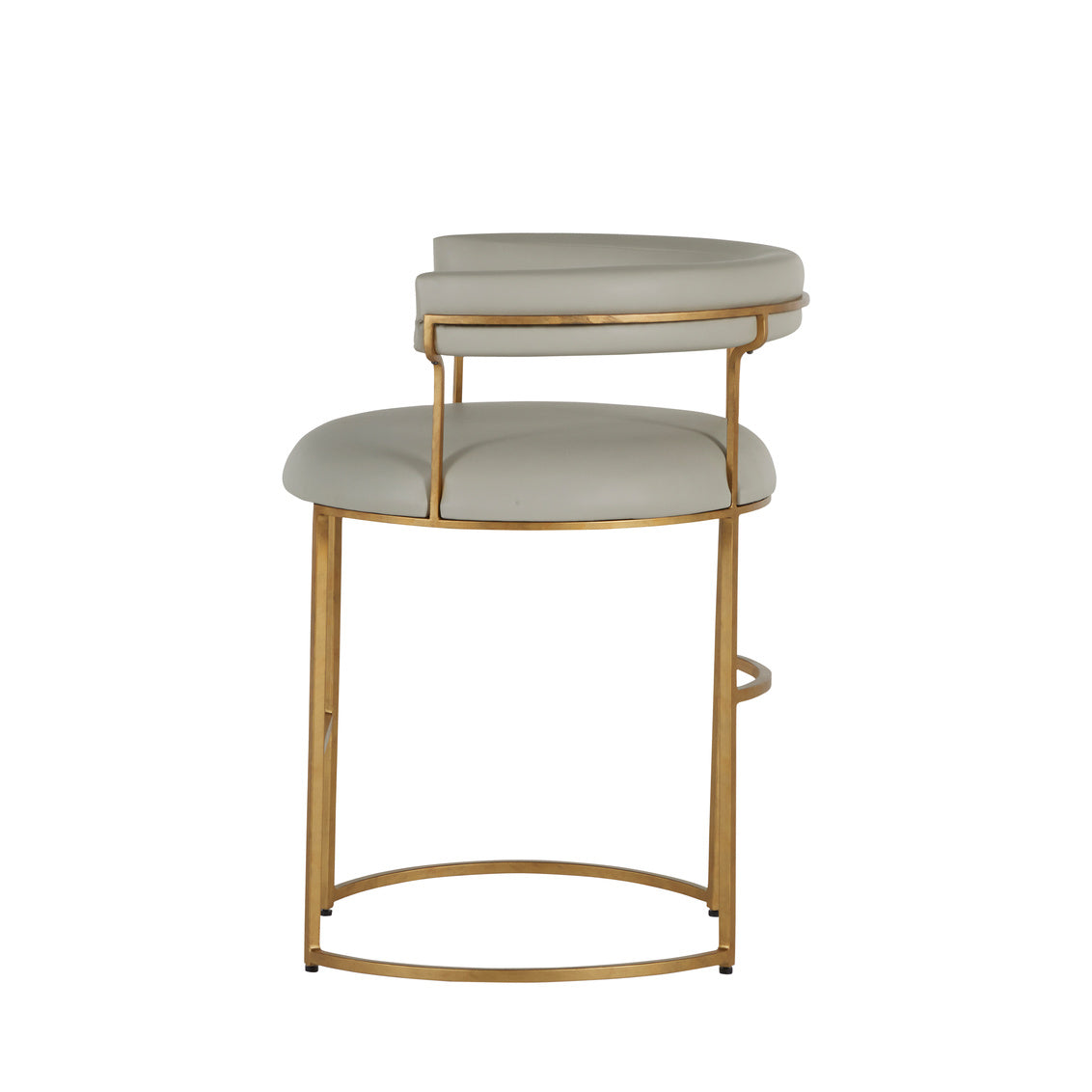 Mack 23.5' Counter Height Stool - White
