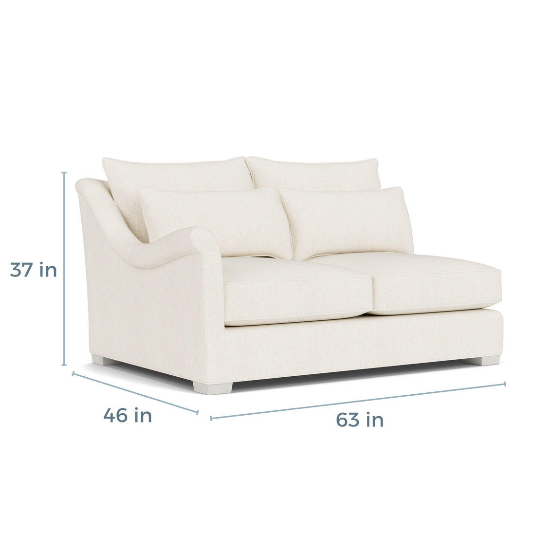 Westley LAF Loveseat Deep Seat