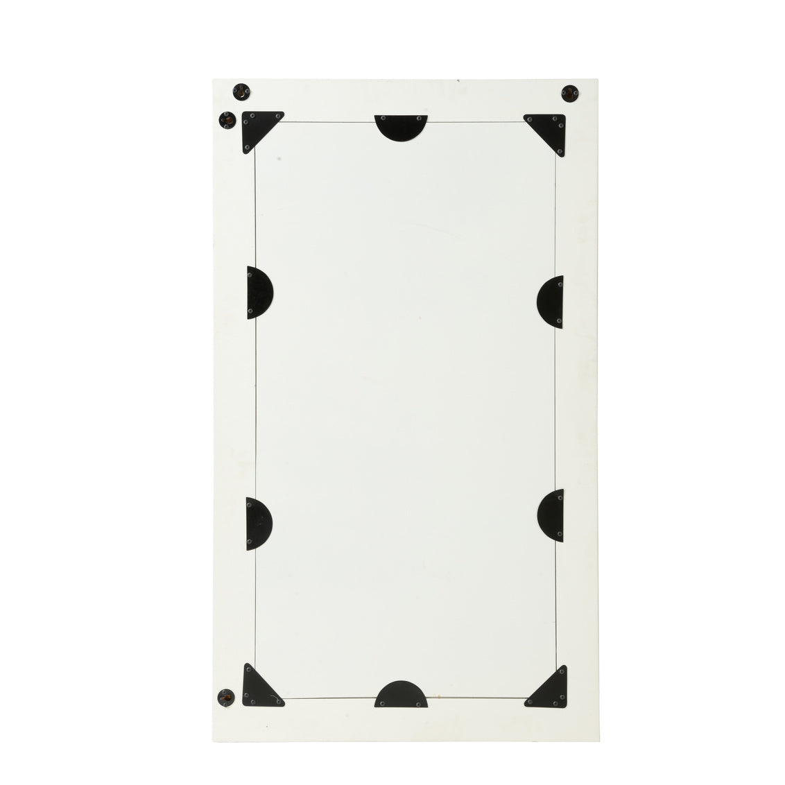 Zara Mirror in Brown/White/Clear / Bone - Chelsea House