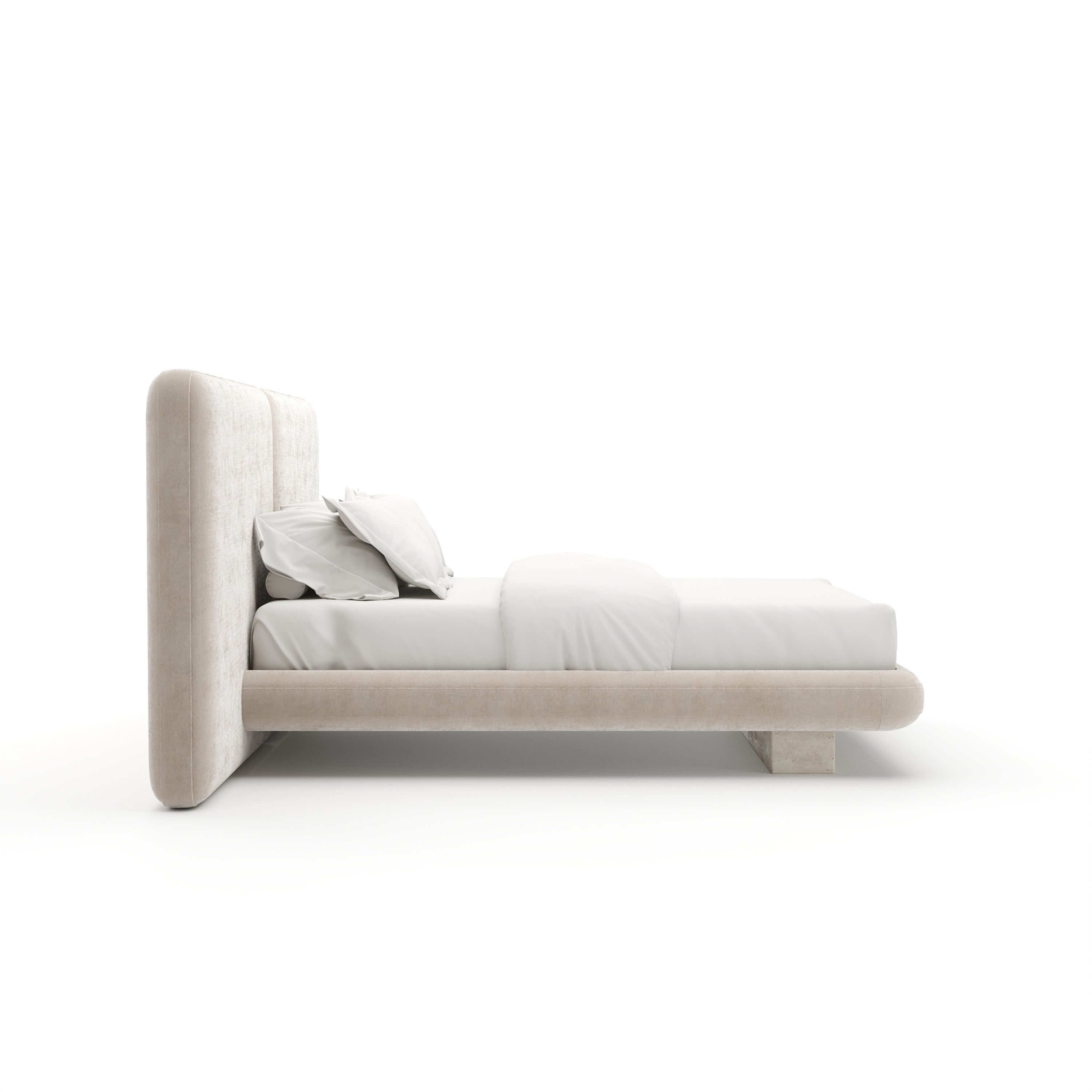 Overlap Uph 2 Panel Qn Bed Ivory – Beds by Caracole | Sutter & Vale
