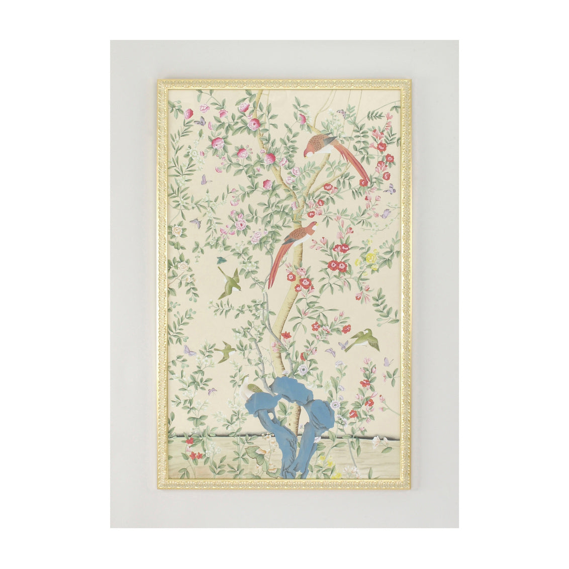 Red Cockatoo Panels in 63 / Wood - Chelsea House