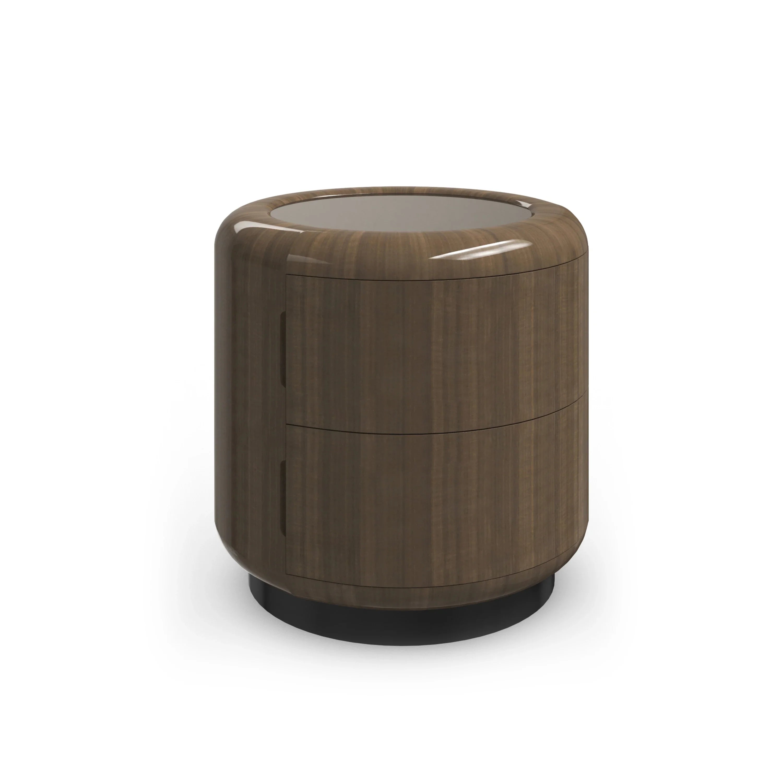 Gelee Round Accent Table - Caramello – Side & End Tables by Caracole | Sutter & Vale