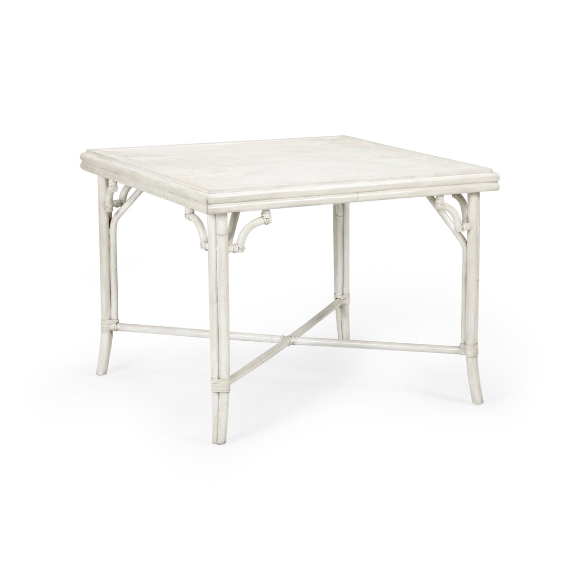 Boca Game Table - Whitewashed