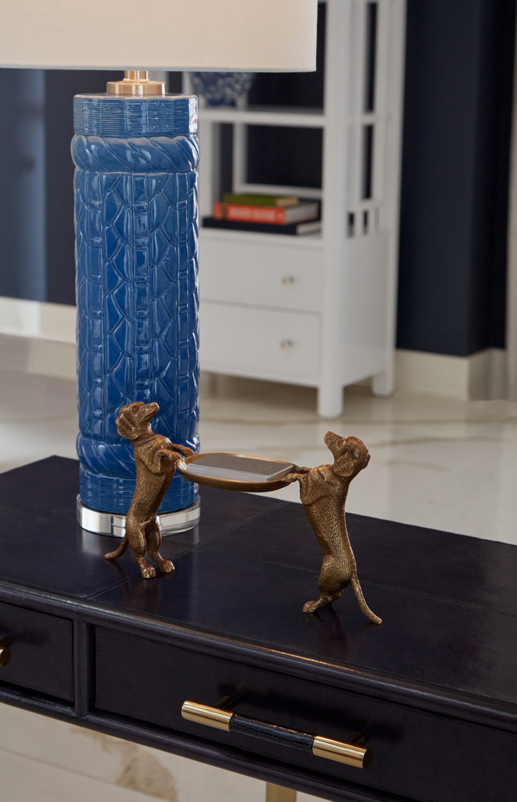 Brass Dachshund