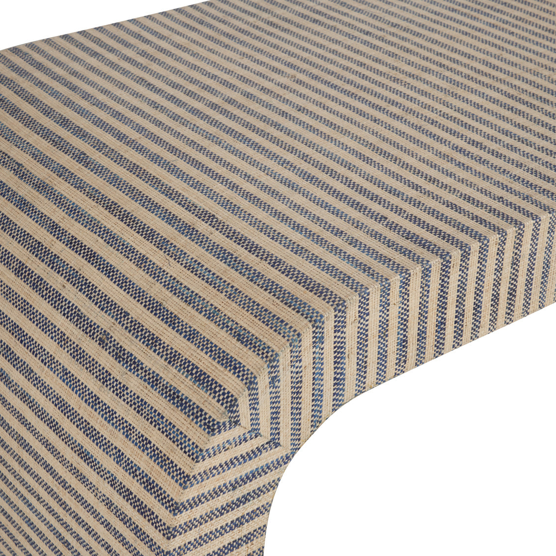 Waterfall Console - Stripe in 32 / Raffia - Chelsea House