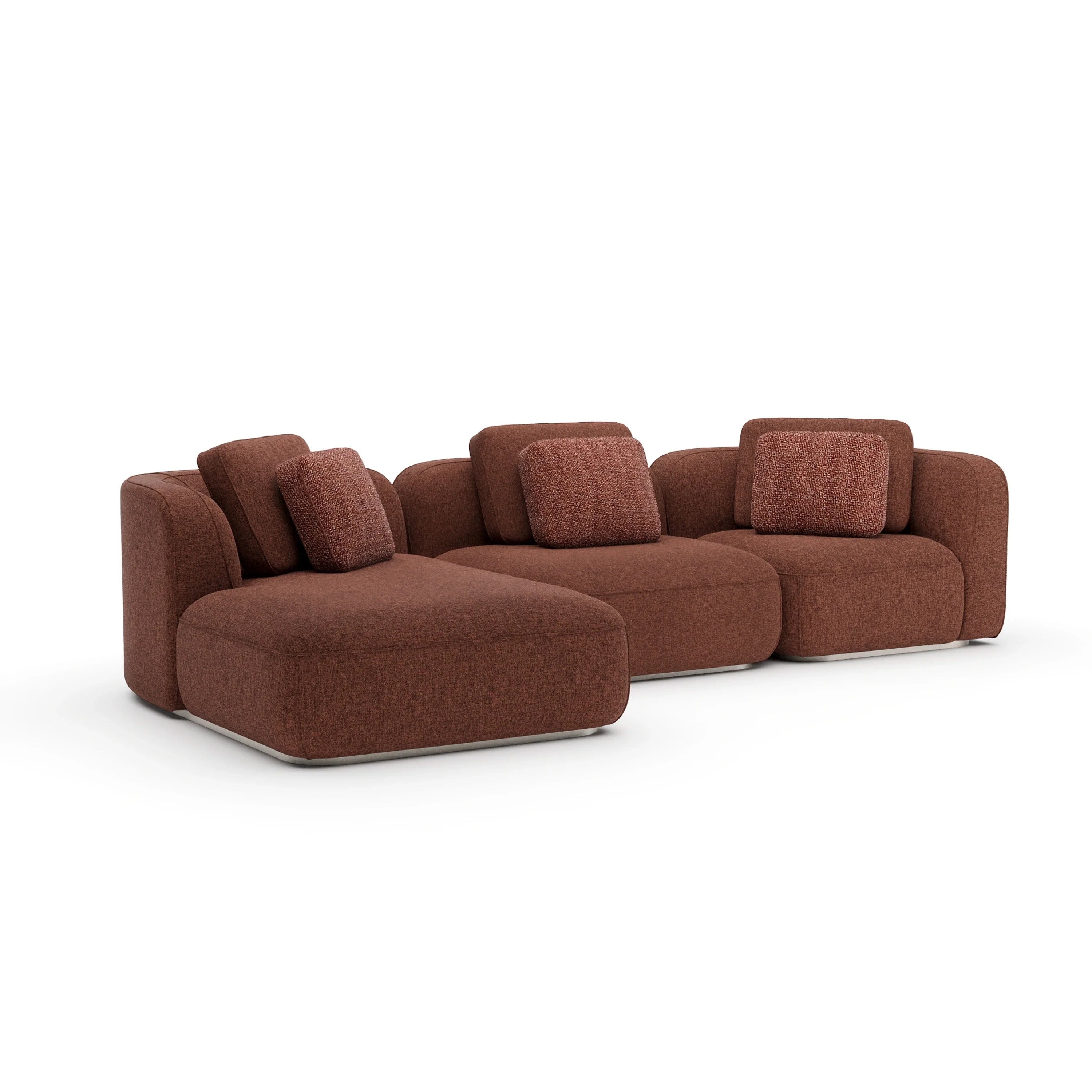 Sasso Left Chaise Sec Large - Saffron - Sectionals by Caracole