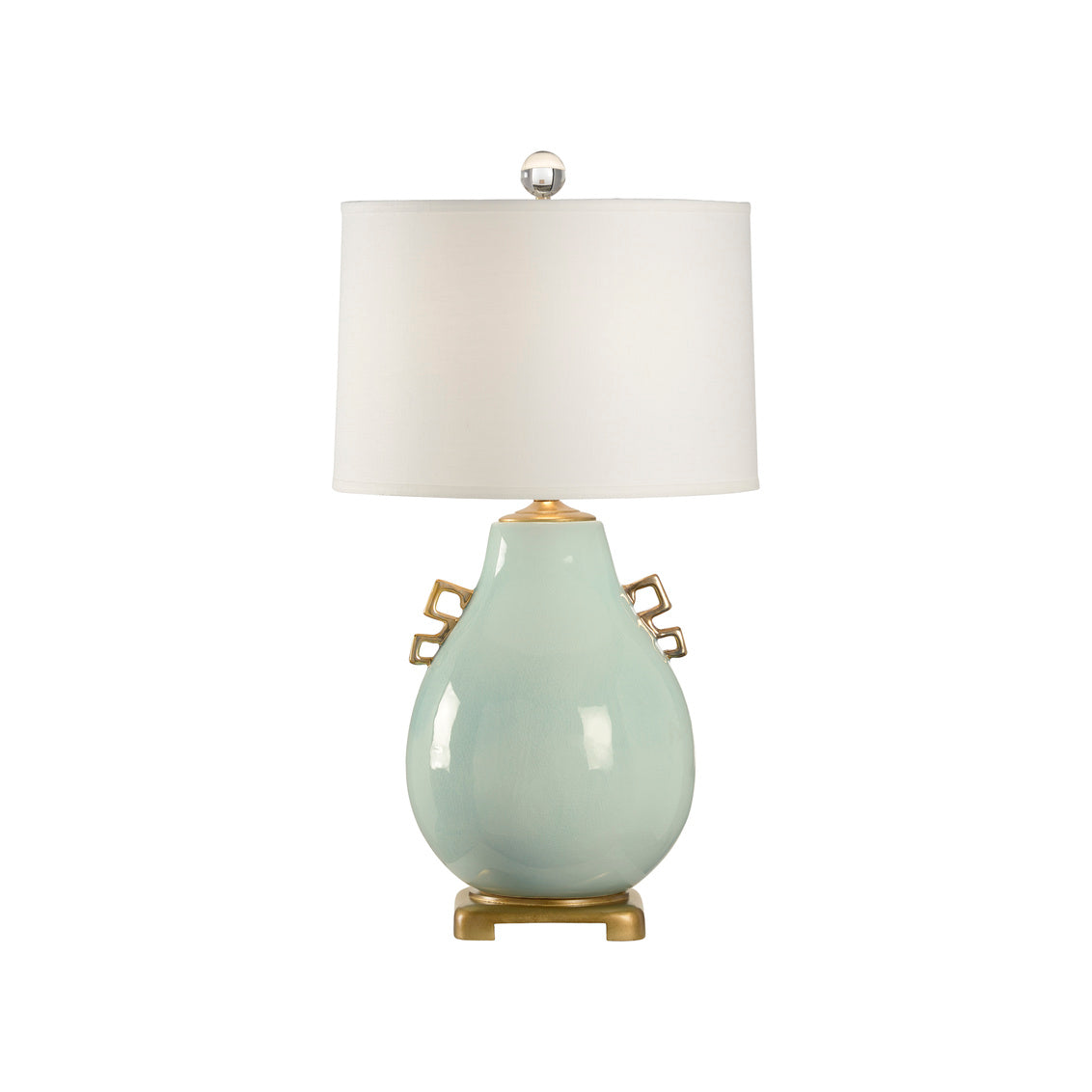 Ming Lamp - Robin's Egg