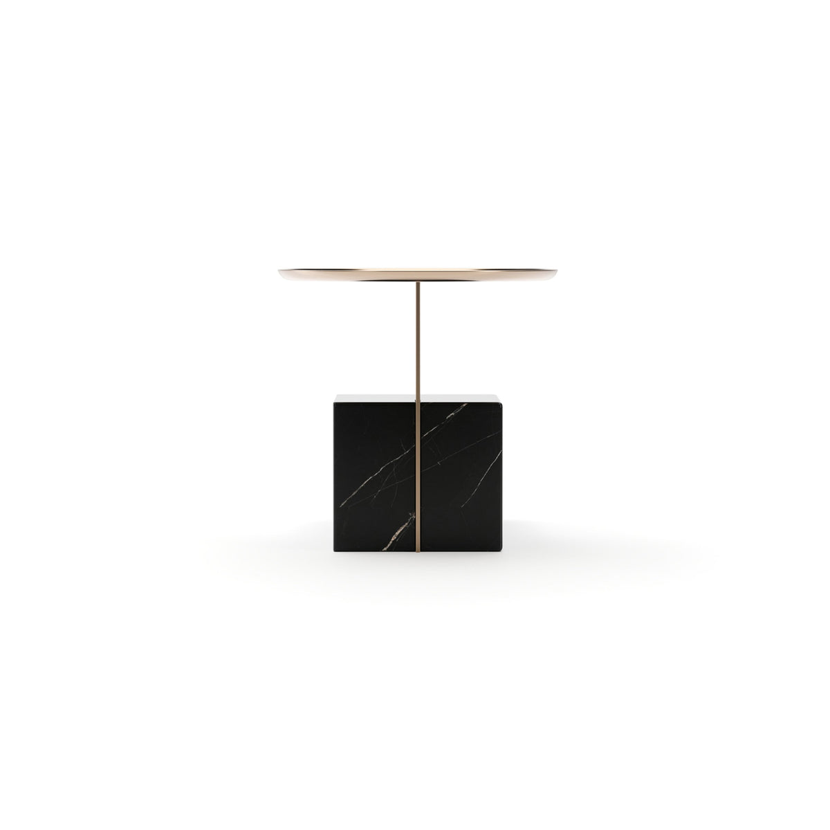 Overlap Nightstand Base Dark