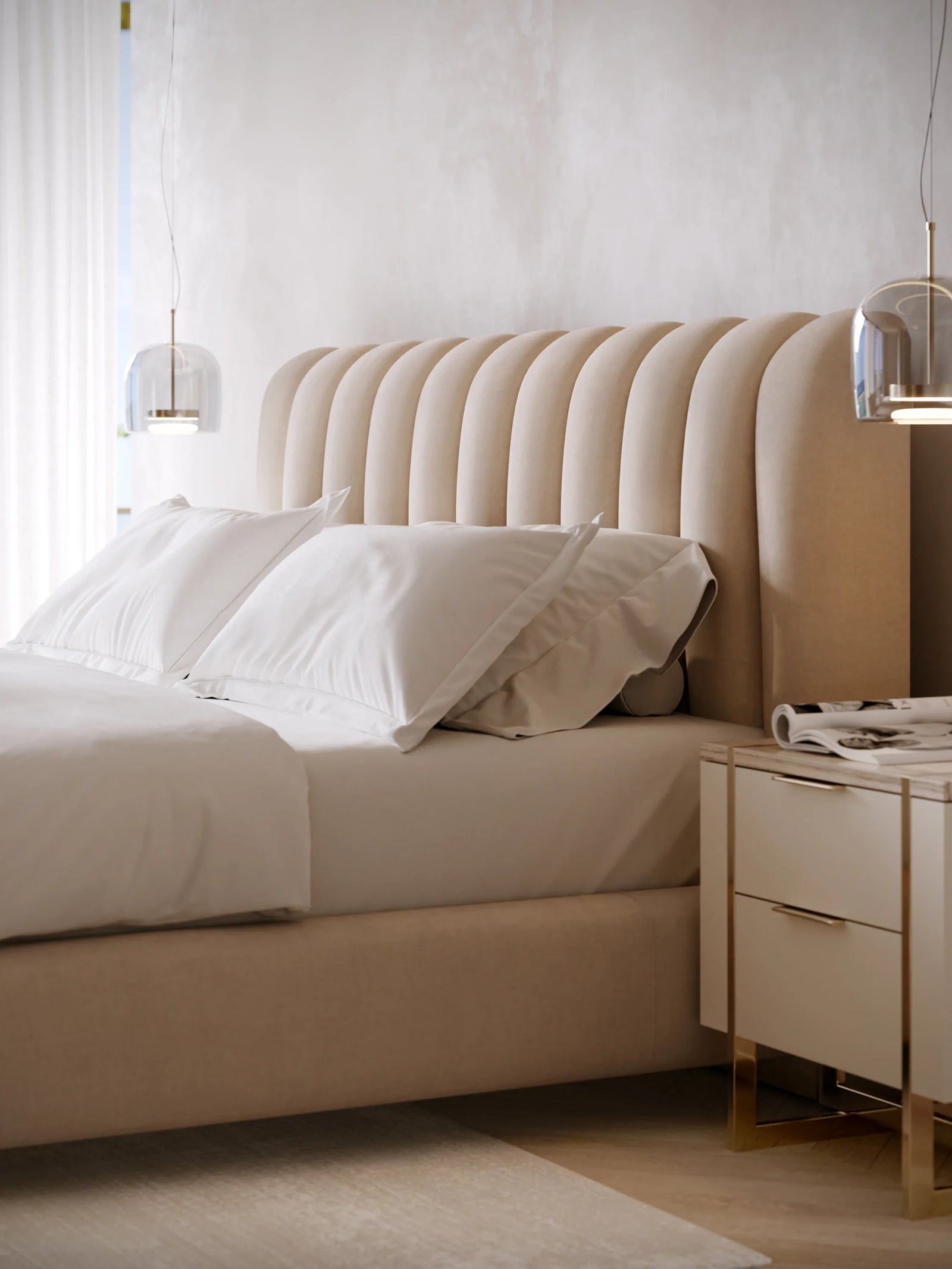 Well Balanced Kg Bed Ecru