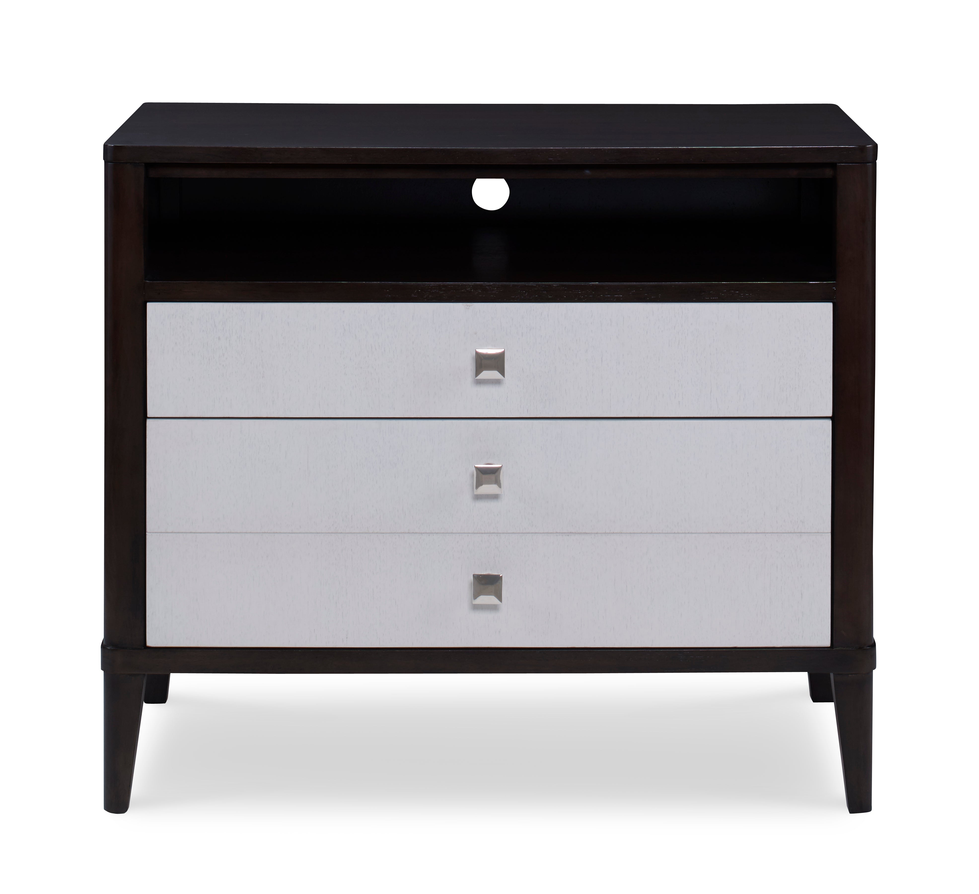 Aria Three Drawer Nightstand