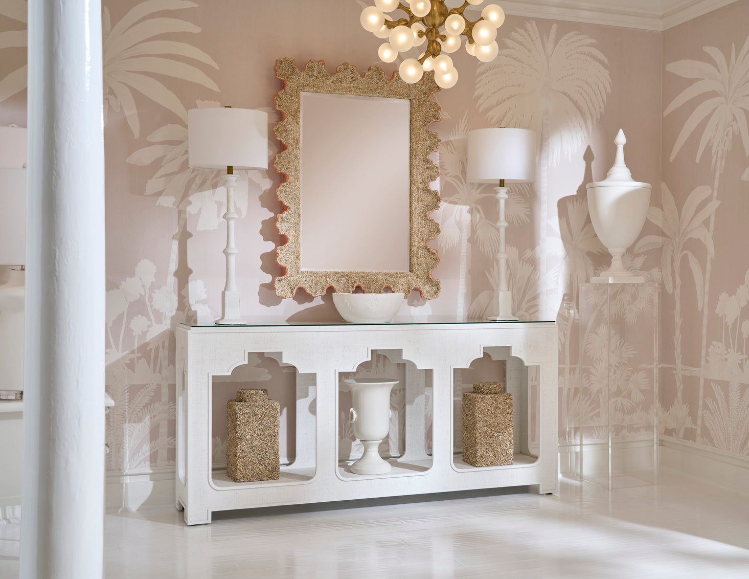 Tea Caddy - Shells in Natural Nassa / Shell - Chelsea House