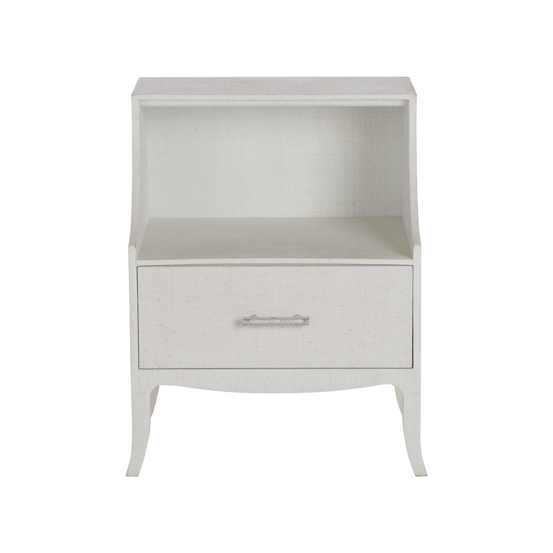 George III Bedside Table - White in 31 / Wood - Chelsea House