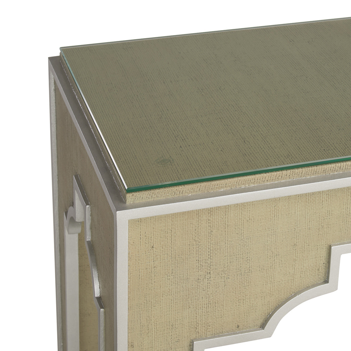 Yangon Console - Green in 34.5 / Wood - Chelsea House