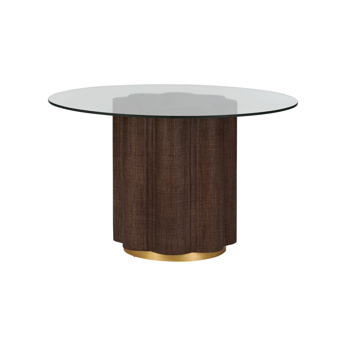 Ruffle Round Center Table