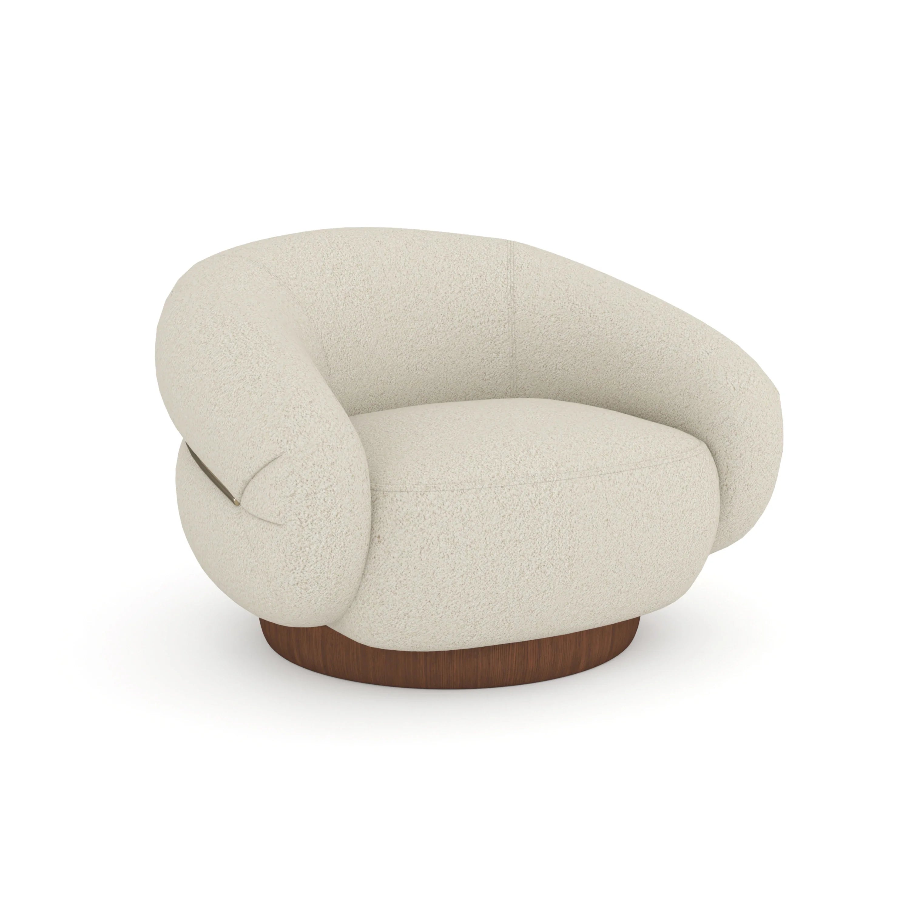 Smoosh Swivel Chair – Accent Chairs by Caracole | Sutter & Vale