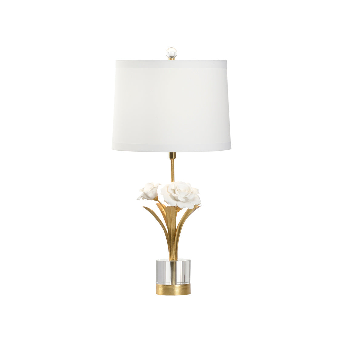 Small Rose Lamp in 25 / Iron - Chelsea House