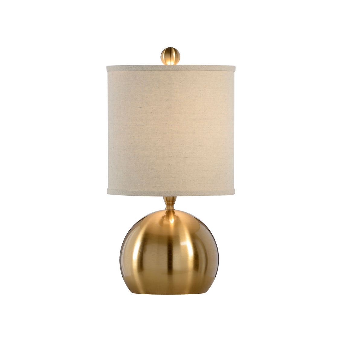 Small Brass Ball Lamp in 19 / Iron - Chelsea House