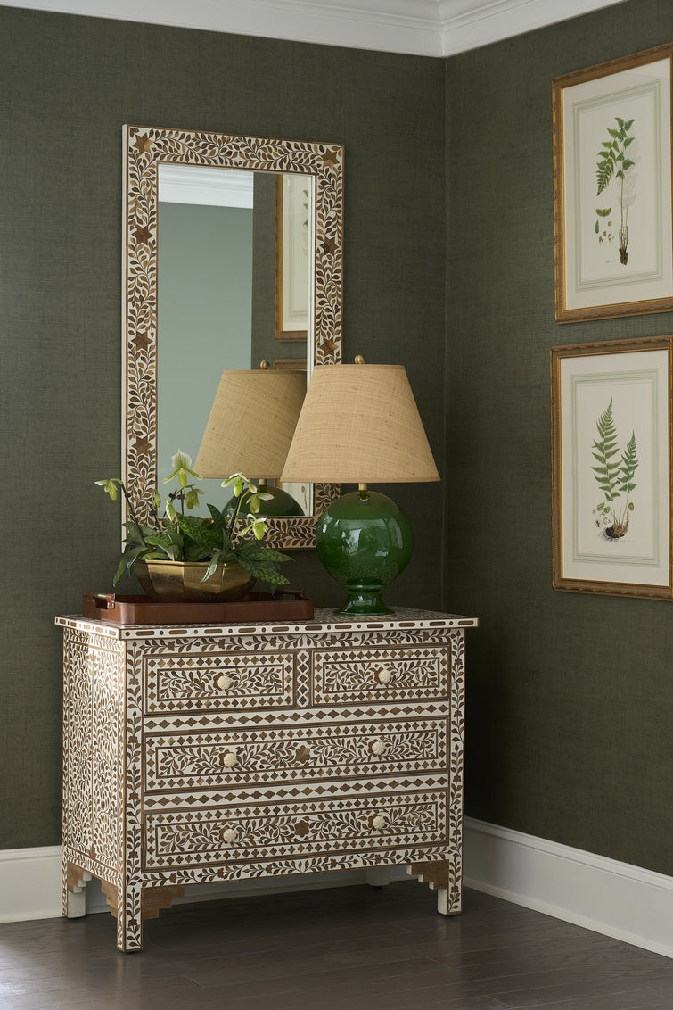 Zara Chest in Brown/White / Wood - Chelsea House